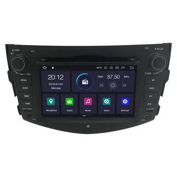 2 din stereo receptor radio Auto Unitatii Audio Pentru Toyota RAV4 2006-2012 Android10.0 navigator auto Player Multimedia Gratuit hartă