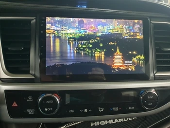 Android 10.0 GPS de Navigare Radio, DVD Player pentru Toyota Highlander 2013-2018 Video Player Stereo Headuint Construit în Carplay dsp