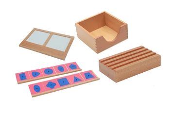 Materiale Montessori pentru Scrierea de Metal Introduceri Set W/ 2 Standuri, Insertii de Contur Tava, Documentele Suport și Suport pentru 4 Creioane