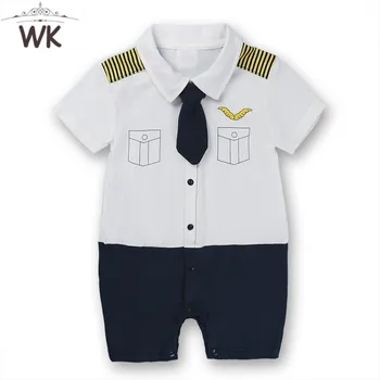 Noi vara primavara pilot bumbac pentru copii salopete fete baieti maneca lunga, haine romper Copii Nou-născuți Salopete Haine pentru Copii JP-294