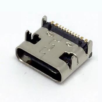 EClyxun 50PCS USB 3.1 Tip-C 16pin conector de sex feminin Pentru Telefonul Mobil portul de Încărcare Încărcare Priza de Remorcare picioare plug