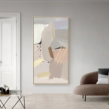 Acuarelă Abstractă Panza Pictura Postere si Printuri Nordic Home Decor de Perete de Arta Imaginile pentru Camera de zi Dormitor Poster de Perete