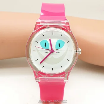 De lux de Top hotime femei brand om de moda Zâmbind cadran de ceas ceas de mână rezistent la apă pentru copii rochie de cadouri ceasuri