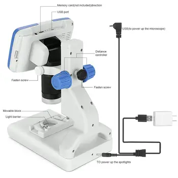 200X Elevilor Microscop Digital 5