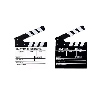 30*27cm de Fotografiere de Film Accesoriu Director Video de Lemn Clapboard Regizor de Film TV Film de Acțiune Ardezie Bate Manual Taie Prop