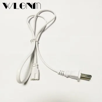 1BUC NE Mufa de Alimentare AC Adaptor de Alimentare Cablu 100cm/150cm Lampa Conector 3 Dinte 3-pini Cablu de Cablu de Sârmă de Lumini cu Led-uri Tub Conector