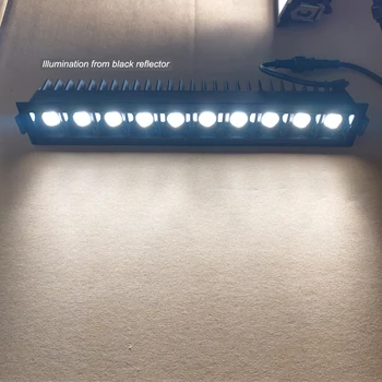 10W 13W Viața Modernă Liniare cu LED-uri Lampă Neagră Reflector Lumina Moale 3000K 5000K Perfect pentru Mese-sala Birou, Sală de ședințe