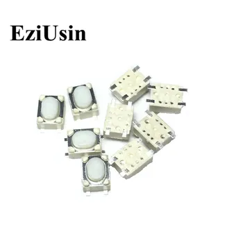 EziUsin 100buc 3*4*2.5 tigara Electronica SMD Atingere de Buton Masina de Control de la Distanță Comutator cu Cheie 4.2*3.2*2.5 Interrupteur Tablette
