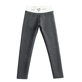 Iarna Femei Jambiere Solid Pantaloni cu Talie Înaltă se Ingroase Cald Doamnelor Plus Dimensiune Pantaloni Lungi Flanel Streetwear Pantaloni Casual, S-4XL