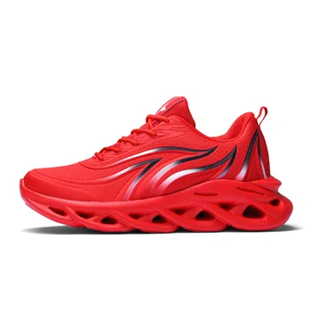 LEOSOXS de Înaltă Calitate Mens Pantofi Slip-on Pantofi pentru Bărbați Adidași Casual Respirabil Designer de Moda Roșu Moda de Mari Dimensiuni 39 - 46