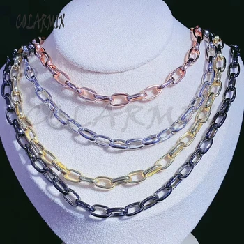 5 metri link-ul lanț accesorii mare lanț colier mix de culoare colier ccessories lanț pentru a face bijuterii 50767