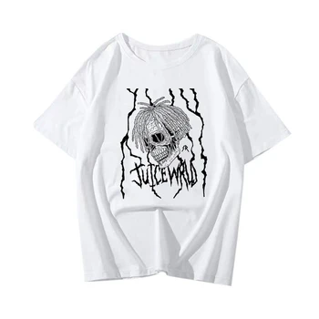 Suc De Wrld Hiphop Tricou Xxxtentacion Harajuku Streetwear Estetice Gotic Supradimensionat Tricou O-Gat Să Se Odihnească În Pace Legenda