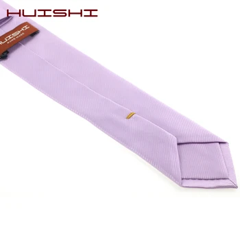 HUISHI Liliac Violet Pentru Barbati Skinny Leg 6 CM Rochie de Mireasa cravata Carouri de Moda de Afaceri Gravatas Tricou Subțire Accesorii