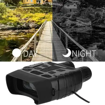 Dispozitiv de Viziune de noapte Binoclu 200 de Metri Digital IR Telescop Zoom Optic cu 2.3 Ecran Fotografii Înregistrare Video Camera de Vânătoare
