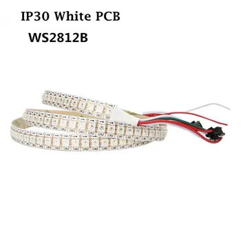 Transport gratuit 1m 144leds WS2812B 144 Led-uri/M 5050 RGB Chip WS2811 IC Digital 5V Benzi cu LED-uri de Lumină non-rezistent la apa