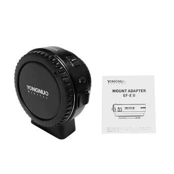 Fotografie YONGNUO EF-E II Lens Mount Inel Adaptor cu AF Obiectiv Inel Adaptor pentru Sony E-Mount pentru Canon EF/EF-S & YONGNUO Obiectiv