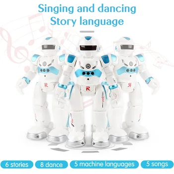 Locke Robot de Jucărie pentru COPII Reîncărcabilă Versiune de Detectare de la Distanță de Control Inteligent Robot Robot Va Dansa și Cânta de Robot