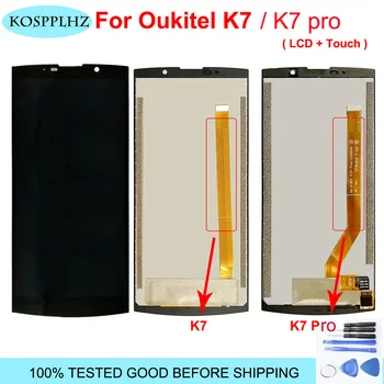 1280*720 negru 5.5 inci Pentru oukitel K7 / K7 PRO / k7 puterea de Display LCD Si Touch Screen Înlocuirea ansamblului k 7 pro +Instrumente