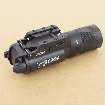 SF Tactice LED X300V-IR Weaponlight X300 Series Lanterna Alb și IR Ieșire se Potrivesc 20mm Picatinny Feroviar 2 Culori