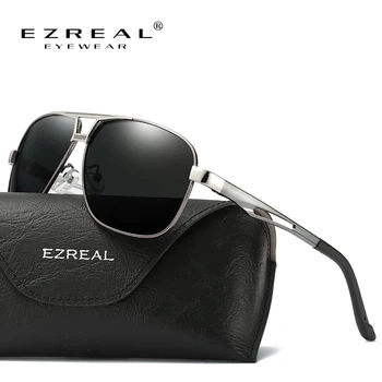 EZREAL Bărbați ochelari de Soare Polarizat ochelari de Soare Vintage de Conducere Oglindă Ochelari de Soare Femei Gafas de sex Masculin UV 400 Accesorii Ochelari 8521