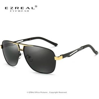 EZREAL Bărbați ochelari de Soare Polarizat ochelari de Soare Vintage de Conducere Oglindă Ochelari de Soare Femei Gafas de sex Masculin UV 400 Accesorii Ochelari 8521
