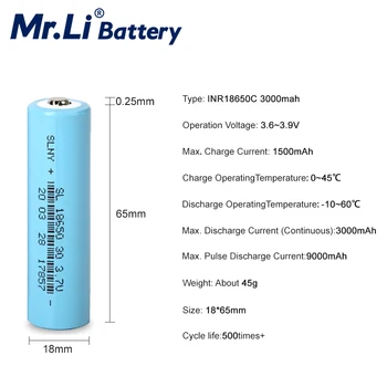 3.7 V 3000mah 18650 Litiu Baterie Reîncărcabilă de Celule Cu Sfat de Mare Capacitate Pentru Stocarea Energiei DIY Baterie Mini Ventilator UP