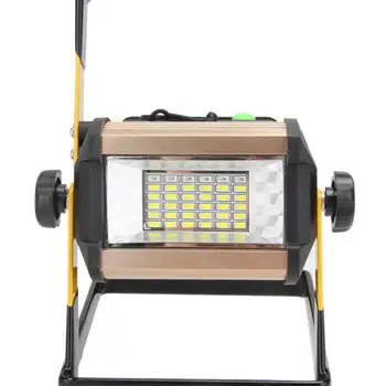 Reîncărcabilă Proiector Portabil cu LED-uri Lampă de Lucru se Concentreze 2400LM lumina Reflectoarelor de Inundații la fața Locului Lumina de Lucru în aer liber Camping Lămpi Încărcător IP65
