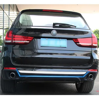 Se potrivesc pentru BMW X5 F15-2017 din Otel Inoxidabil Chrome Bara Spate Proteja de Acoperire Benzi Tapiterie Auto Exterioare Accesorii Styling