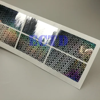 500pc 40*20mm Holograma de Securitate Sigiliu inviolabil de Garanție Void Etichete Autocolante