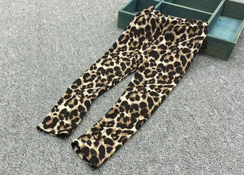 Noi Fete pentru Copii Leopard de Imprimare Jambiere de Moda Băieți Fete Pantaloni pentru Copii Leggings Pentru Primavara Toamna pentru copii casual pantaloni lungi