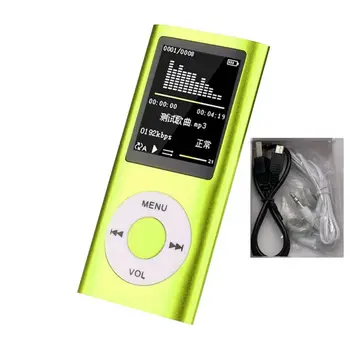Colorate MP3 Player de Muzică HIFI MP3 Player Digital Ecran LCD de Voce de Înregistrare Radio FM, Suport pentru mai Multe Limbi+