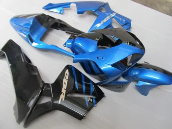 Mucegai injecție ABS aftermarket carenaj kit pentru Honda CBR600RR 2003 2004 negru albastru carenajele set CBR600 RR 03 04 CF36
