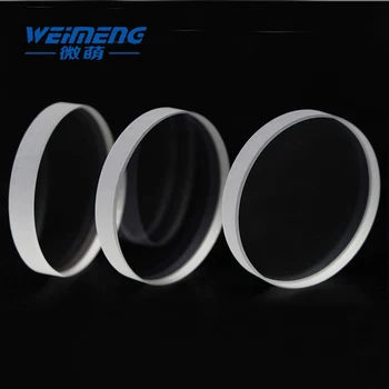 Weimeng Laser de protecție lentile 23*2mm 1064nm AR circulară quartz material pentru masina de debitare cu laser cap 3000W