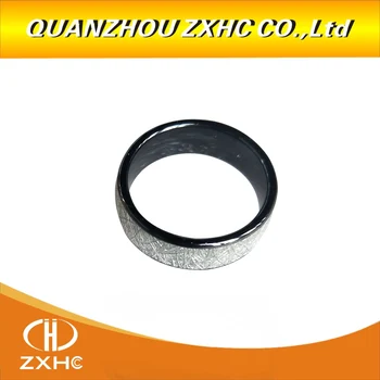 125KHZ/RFID 13.56 MHZ Strălucitoare de argint Ceramica Inteligent Deget Inelul de Uzură pentru Bărbați sau Femei