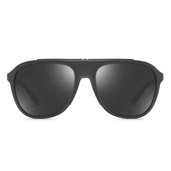 2020 new sosire Souson design de brand pentru bărbați ochelari de soare polarizat formă pătrată pilot stil bărbați ochelari de soare cu caz
