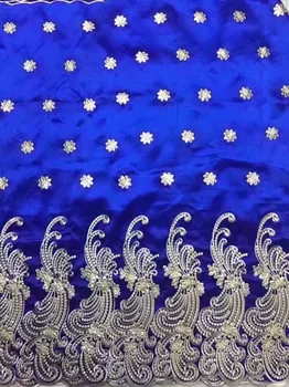African George Tesatura De Înaltă Calitate Indian Mătase Brută George Ambalaje Fierbinte Nigerian Țesături Dantelă George Set Cu Bluza De Nunta