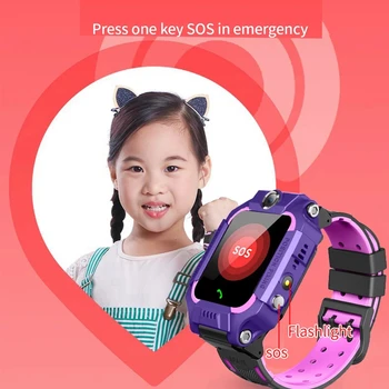 Copii Ceas Inteligent Copii Telefon Ceas Smartwatch Pentru Băieți și Fete Cu Cartela Sim Foto rezistent la apa IP67 Cadou Pentru IOS Android