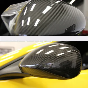 10x100cm 5D Lucioasă Fibră de Carbon Film de Vinil Styling Auto Folie de Motociclete Auto-styling Accesorii de Interior din Fibra de Carbon de Film