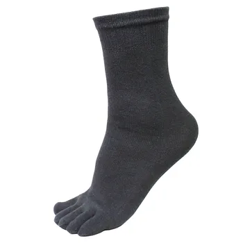 Culoare Solidă 5 Perechi Moale Sport Funcționare Cinci Degete De La Picior Ciorapi Elastici Scurt Șosete Confortabile Moda Harajuku Sport Calcetines