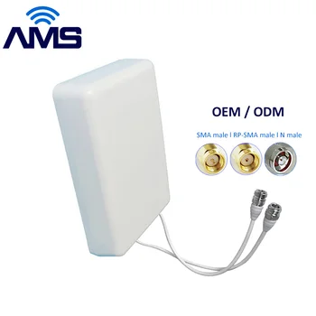 Rază lungă de 10-50 km mimo cu ecran plat antena 2x2 mimo wireless router GSM lte wifi 4g antenă de telefonie Mobilă Antena SMA/N Conector de sex MASCULIN