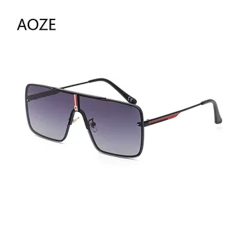 AOZE 2020 de Lux Retro Pătrat ochelari de Soare pentru Femei Brand Designer de ochelari de Soare Metal Siamezi de Înaltă Calitate ochelari de Soare pentru Barbati UV400