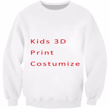 DIY Copii Hoodies Zip băiat Unisex DIY tricou de Imprimare 3D Personaliza Orice Imagine Color Bărbați cu glugă Plus Dimensiuni star de cinema hanorace