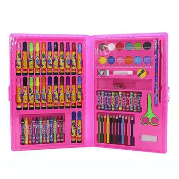 86/168pcs Creion Colorat Kit Artist Pen Brush Set de Instrumente de Desen Gradinita Consumabile Pictura Creion Marker