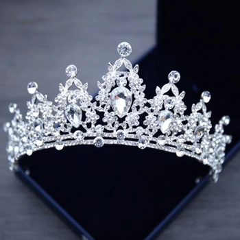 Coreean Printesa Elegant De Cristal, Diademe, Coroane De Bandă Mare Stras Dragoste Bal Coroana De Partid Accessiories Diademă De Păr Bijuterii Noi