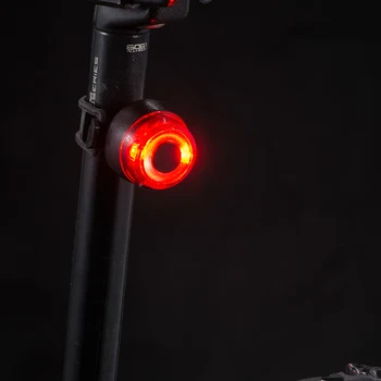Link USB Reîncărcabilă LED Biciclete coada lumina-Compus Lentile Ochi-de Siguranță Fascicul de Lumină-Multi-mount Pentru Toate Bicicletele