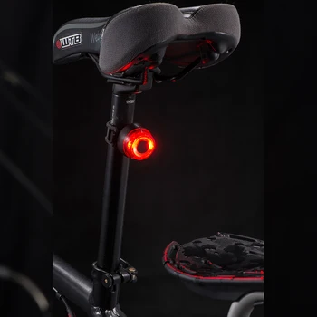 Link USB Reîncărcabilă LED Biciclete coada lumina-Compus Lentile Ochi-de Siguranță Fascicul de Lumină-Multi-mount Pentru Toate Bicicletele