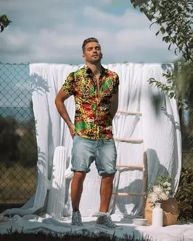 Camisa hawaiana de manga corta hombre para la moda de 2021 camisas de secado rápido de pe grande asiáticas... M-2XL informații