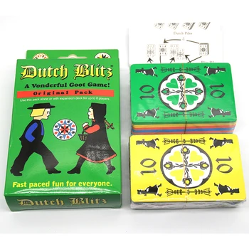 Olandeză Blitz Original și Expansion Pack Set Carte de Joc de Bord Include 160 de Cărți și Regulile de Joc Mare Familie Jucarie Cadou