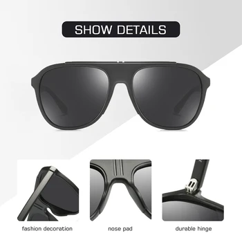 AOFLY DESIGN de BRAND Pilot Bărbați ochelari de Soare Polarizat 2020 de Conducere de Moda TR90 Cadru de Pescuit ochelari de Soare de sex Masculin zonnebril heren UV400