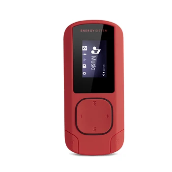 MP3 Clip Coral (8GB, Clip, Radio FM y microSD)